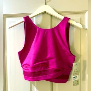 Sweaty Betty all day wrap tank sports bra, brand new w/tag, sz M